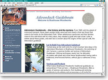 Adirondack Guideboats Website