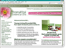 AromaVital Website