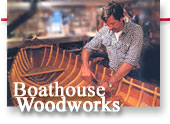 Boathouse Woodworks logo design