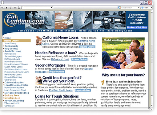Cal-Lending Home Loans