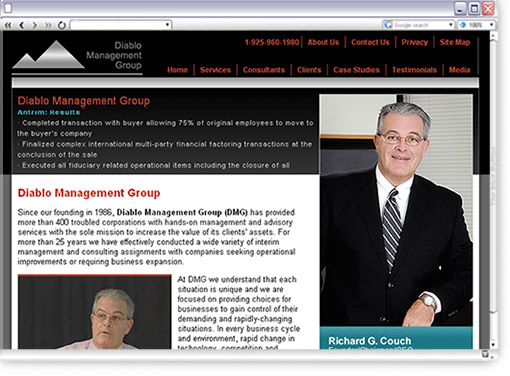 Diablo Management Group Website