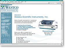 Westco Scientific Website